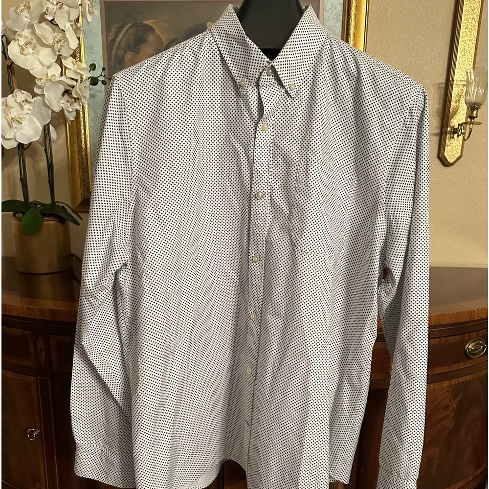 GAP Polka Dot Button Down Shirt